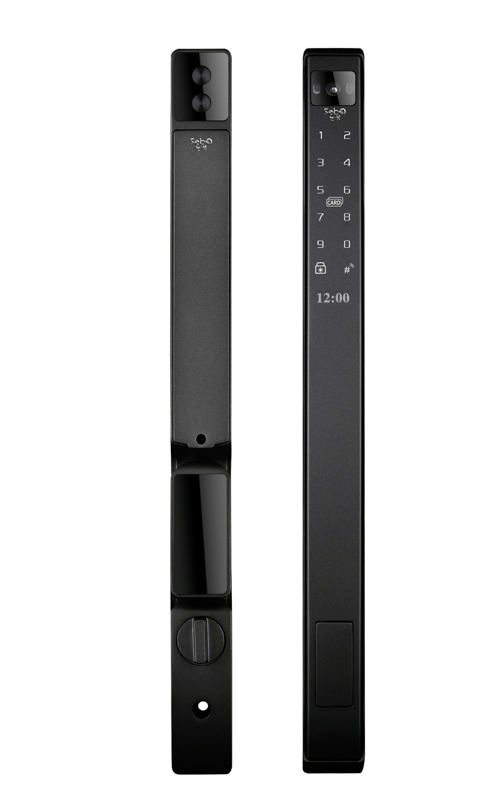 กลอนประตูสมาร์ทดิจิตอลล็อค แบบแสกนหน้า SebO JIDOOR A5 MAX FACE_10